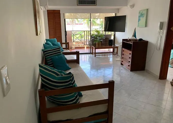 Hermoso Apartamento Con Balcon Cerca A La Mejor Playa